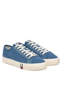 Tommy Jeans Tenisówki Archive Y2K Lace Up Denim EM0EM01751 Niebieski. Kolor: niebieski. Materiał: materiał #5