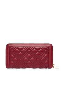Love Moschino - LOVE MOSCHINO Portfel JC5600PP1PLA0552 Bordowy. Kolor: czerwony. Materiał: skóra #2