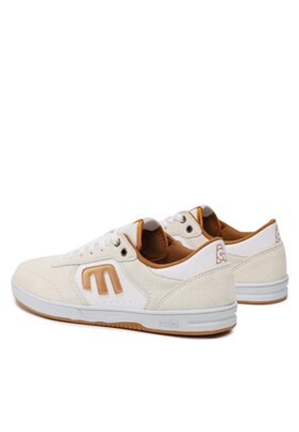 Etnies Sneakersy Windrow 4101000551 Biały. Kolor: biały. Materiał: skóra, zamsz