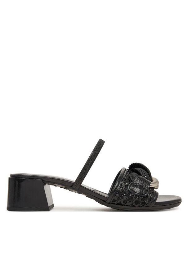 Hispanitas Sandały RHV264805 C001 Czarny. Kolor: czarny. Materiał: skóra