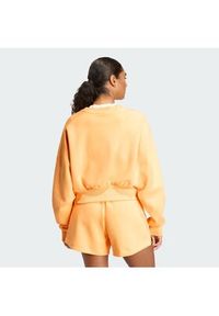 Adidas - adidas Bluza Soft Lux KA7017 Pomarańczowy Loose Fit. Kolor: pomarańczowy. Materiał: syntetyk #3