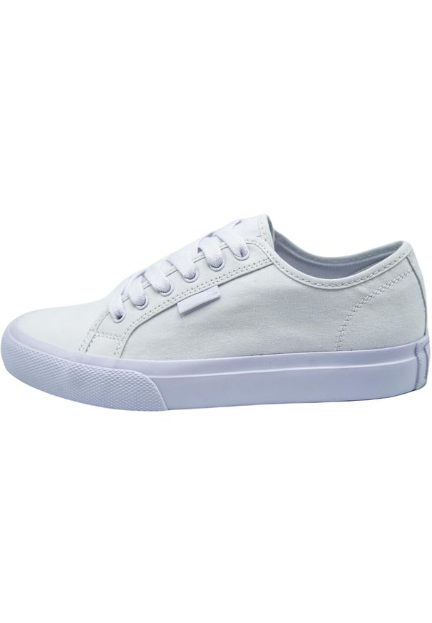 Trampki męskie DC Shoes Manual. Kolor: biały. Materiał: materiał. Sport: skateboard