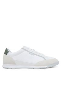 BOSS Sneakersy Nitan 50548864 Biały. Kolor: biały. Materiał: zamsz, skóra