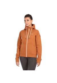 Bluza damska Kilpi Rajana. Kolor: brązowy. Materiał: materiał #1