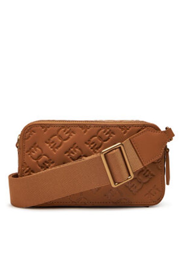 Pinko - PINKO Torebka Camera Bag Mini PE 25 PLTT 104292 A1YB Brązowy. Kolor: brązowy. Materiał: skórzane