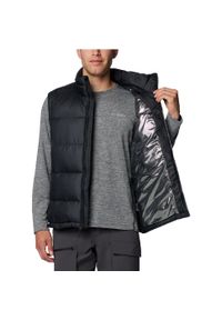 columbia - Kamizelka turystyczna męska Pike Lake II Vest. Kolor: czarny. Materiał: poliester