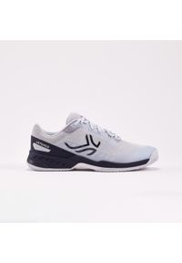 ARTENGO - Buty do tenisa męskie Artengo Fast na każdą nawierzchnię. Kolor: szary, niebieski, wielokolorowy. Szerokość cholewki: normalna. Sport: tenis