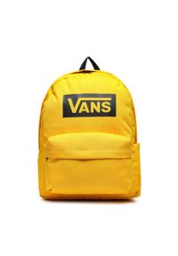 Vans Plecak Old Skool Boxed VN0A7SCH6U41 Żółty. Kolor: żółty. Materiał: materiał