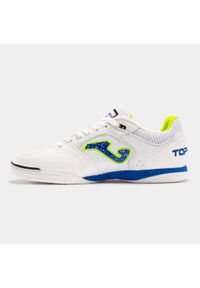 Buty do piłki nożnej halowej Joma Top Flex Futsal. Materiał: nylon, materiał, mikrofibra, skóra. Sport: piłka nożna