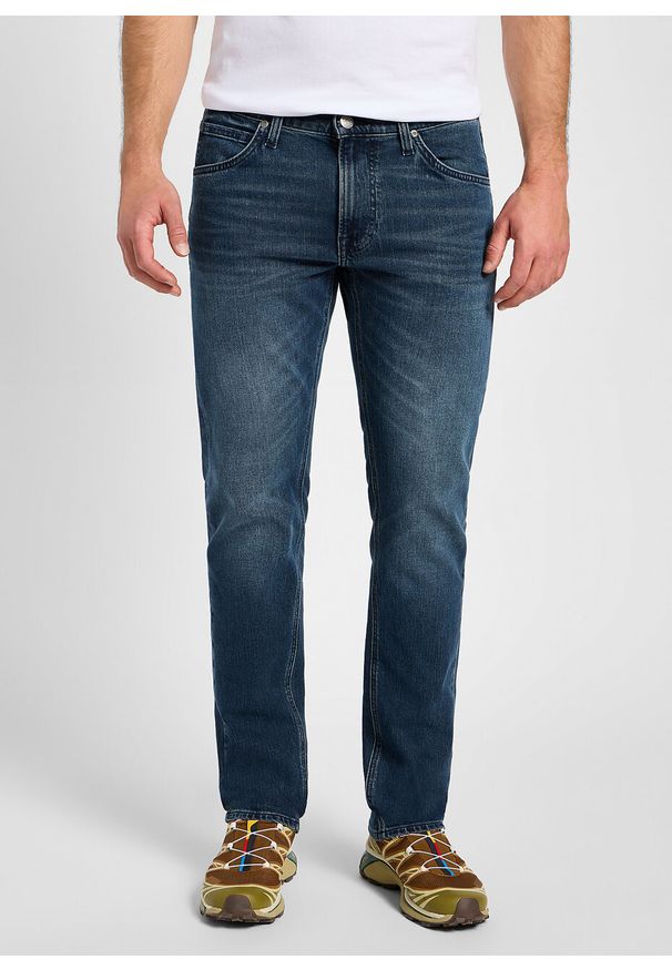 Lee - LEE DAREN ZIP FLY MĘSKIE SPODNIE JEANSOWE JEANSY DŻINSY HOLLAND BLUE 112355807