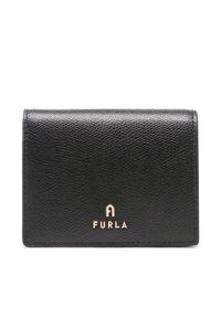 Furla Mały Portfel Damski Camelia WP00304-ARE000-O6000-1-007-20-CN-P Czarny. Kolor: czarny. Materiał: skóra