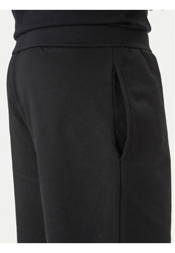 BOSS Szorty sportowe Authentic 50554778 Czarny Regular Fit. Kolor: czarny. Materiał: bawełna. Styl: sportowy