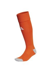 Getry piłkarskie Adidas Milano 23. Kolor: pomarańczowy. Sport: piłka nożna