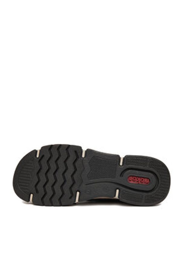 Rieker Sneakersy 45973-00 Czarny. Kolor: czarny. Materiał: syntetyk, materiał