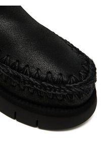 Mou Śniegowce MU.FW531002B Czarny. Kolor: czarny. Materiał: zamsz, skóra #2