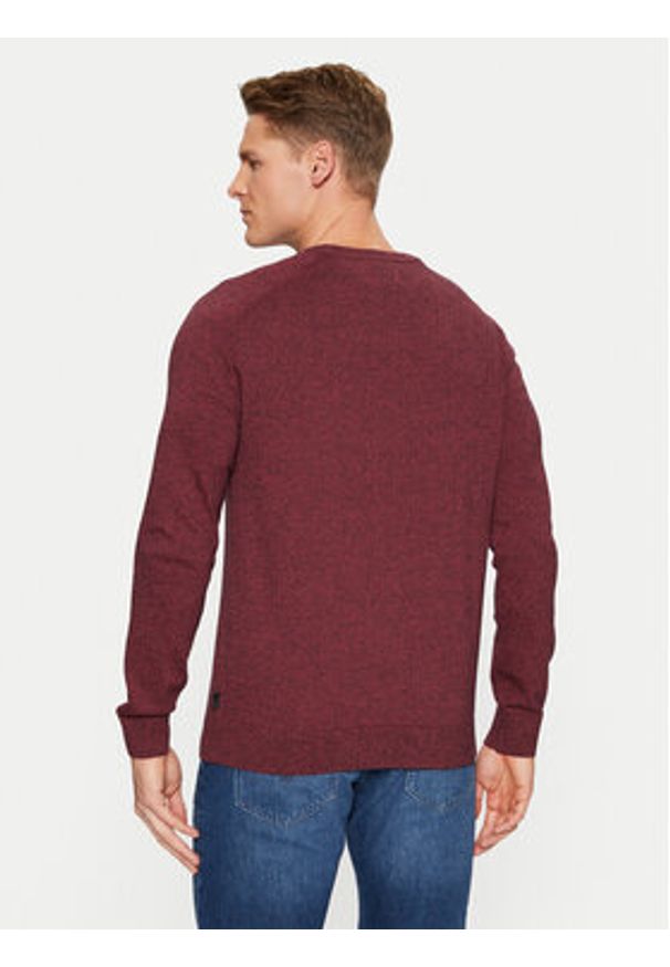 s.Oliver Sweter 2152689 Czerwony Regular Fit. Kolor: czerwony. Materiał: bawełna