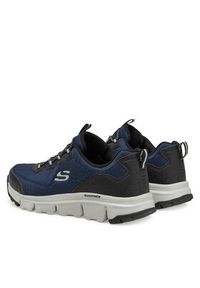 skechers - Skechers Sneakersy 237704/NVBK Granatowy. Kolor: niebieski. Materiał: materiał