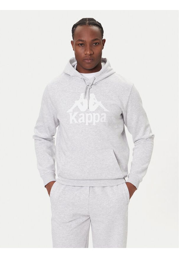 Kappa Bluza Malmo 3 341M43W Szary Regular Fit. Kolor: szary. Materiał: bawełna