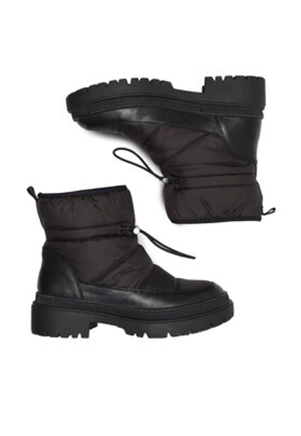 Lasocki Śniegowce WI16-14097-09 Czarny. Kolor: czarny. Materiał: materiał