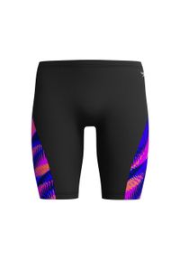 Kąpielówki męskie spodenki kąpielowe Speedo Allover V-Cut. Kolor: fioletowy, wielokolorowy, czarny