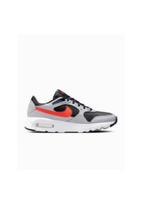 Buty męskie Nike Air Max SC. Kolor: szary, pomarańczowy, wielokolorowy. Model: Nike Air Max. Sport: turystyka piesza