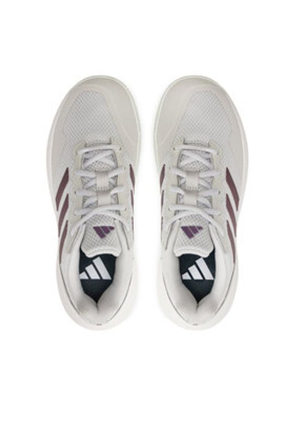 Adidas - adidas Buty do tenisa Gamecourt 2.0 Tennis IE0841 Szary. Kolor: szary. Materiał: materiał. Sport: tenis