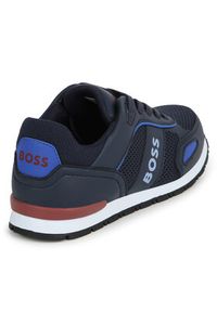 BOSS - Boss Sneakersy J50855 M Granatowy. Kolor: niebieski #5