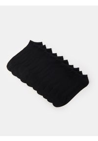 Sinsay - Skarpetki stopki 10 pack - czarny. Kolor: czarny
