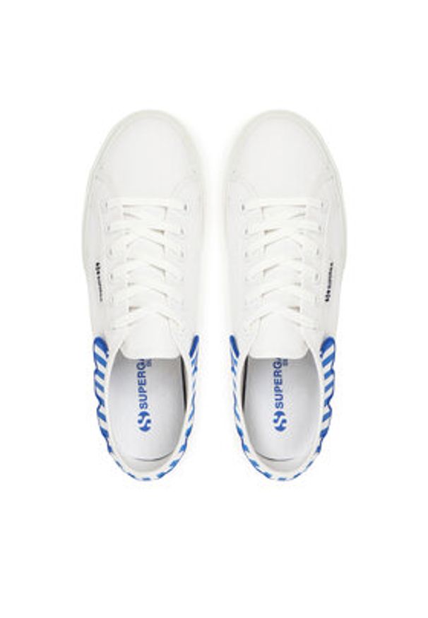 Superga Tenisówki S6135FW 3740 Biały. Kolor: biały. Materiał: materiał