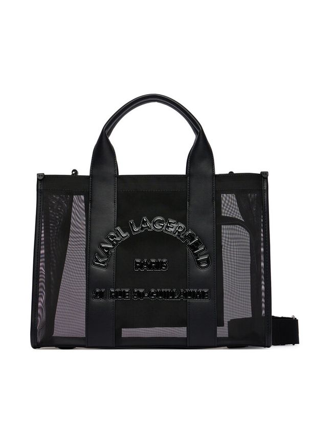 Karl Lagerfeld - Torebka KARL LAGERFELD. Kolor: czarny
