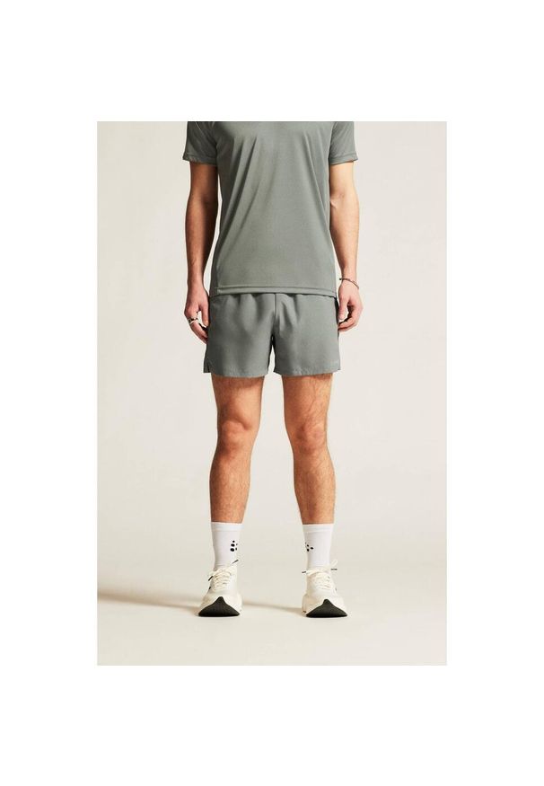 Szorty Craft Essence 2. Kolor: szary, wielokolorowy, zielony. Długość: krótkie. Sezon: lato