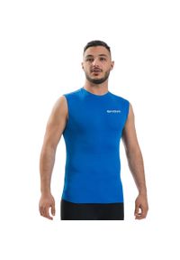 Koszulka piłkarska termoaktywna dla dorosłych Givova Corpus 1 niebieska. Kolor: niebieski. Sport: piłka nożna #1