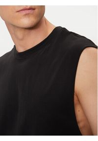 Jack & Jones - Jack&Jones Tank top Grand 12253996 Czarny Oversize. Kolor: czarny. Materiał: bawełna #4