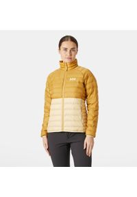 Damska kurtka ocieplana Helly Hansen Banff. Kolor: żółty. Materiał: puch. Sezon: zima. Sport: narciarstwo