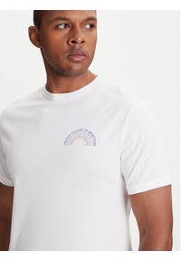 United Colors of Benetton - United Colors Of Benetton T-Shirt 3I1XU1096 Biały Regular Fit. Kolor: biały. Materiał: bawełna #4