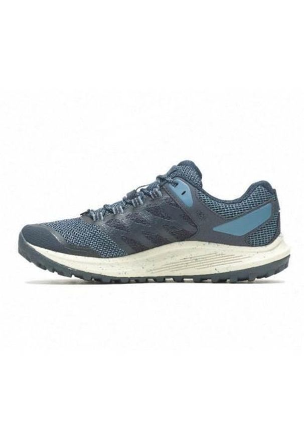 Buty do biegania męskie Merrell Nova 3 Gtx. Kolor: niebieski. Materiał: materiał, syntetyk. Szerokość cholewki: normalna