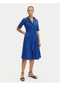 Tatuum Sukienka koszulowa Niki T2503.205 Niebieski Regular Fit. Kolor: niebieski. Materiał: bawełna. Typ sukienki: koszulowe #3
