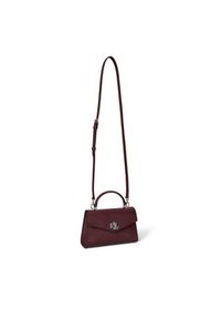 Lauren Ralph Lauren - LAUREN RALPH LAUREN Torebka 431966765010 Bordowy. Kolor: czerwony. Materiał: skórzane #3
