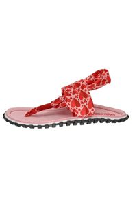 Japonki Gumbies Slingback W G-SB-WN-LVHR wielokolorowe. Okazja: na co dzień. Zapięcie: pasek. Kolor: wielokolorowy. Materiał: guma, włókno, poliester, materiał. Sezon: lato. Styl: sportowy, casual