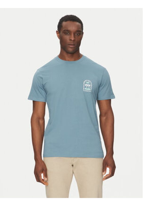 Billabong T-Shirt EBYZT00308 Niebieski Regular Fit. Kolor: niebieski. Materiał: bawełna