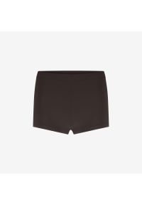 WALLIEN - Damskie premium hotpants do pływania, surfingu & wiosłowania - Brązowe. Kolor: brązowy. Materiał: tkanina