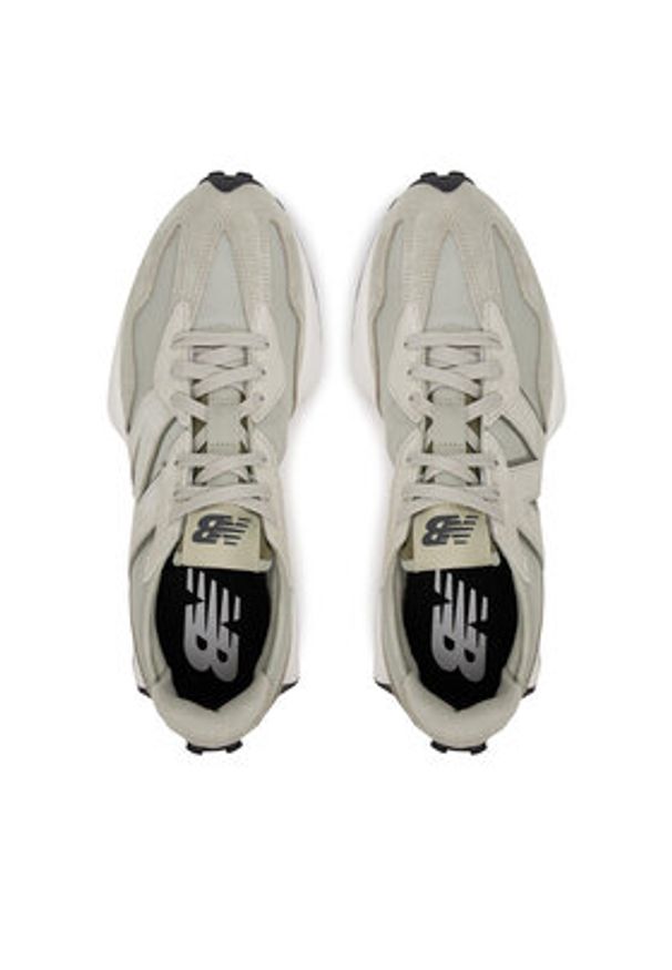 New Balance Sneakersy U327SWC Khaki. Kolor: brązowy. Materiał: skóra, zamsz