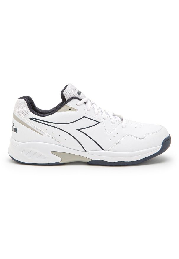 Buty Diadora Volle 6, Mężczyźni. Kolor: biały. Materiał: skóra ekologiczna, materiał. Sport: tenis