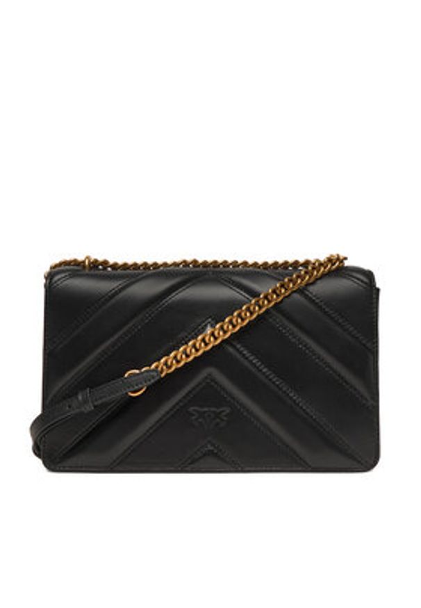 Pinko - PINKO Torebka Love One Classic Light Dc Al 25-26 PLTT 104549 A2OS Czarny. Kolor: czarny. Materiał: skórzane