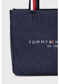 TOMMY HILFIGER - Tommy Hilfiger torebka kolor granatowy. Kolor: niebieski. Rodzaj torebki: na ramię #2