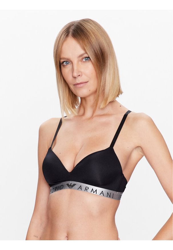 Emporio Armani Underwear Biustonosz bezfiszbinowy 164410 3R235 00020 Czarny. Kolor: czarny. Materiał: syntetyk
