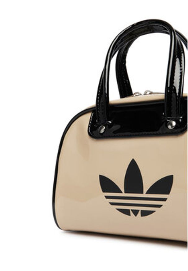 Adidas - adidas Torebka KD7841 Beżowy. Kolor: beżowy. Materiał: skórzane