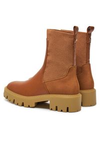 only - ONLY Botki 15329824 Brązowy. Kolor: brązowy. Materiał: skóra #4