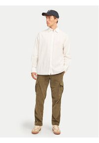 Jack & Jones - Jack&Jones Spodnie materiałowe 12258360 Brązowy Relaxed Fit. Kolor: brązowy. Materiał: bawełna #5