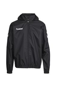 Kurtka ortalionowa sportowa dla dorosłych Hummel Core Spray Jacket. Kolor: czarny. Sport: piłka ręczna